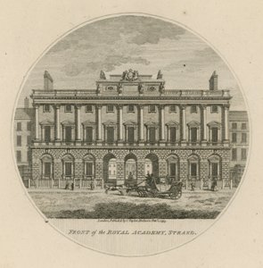 Front of the Royal Academy, Strand by English School