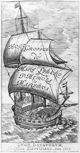 Frontispiece to De Mari Libero, by Hugo Grotius and Paulus van Merula de Maribus, 1633