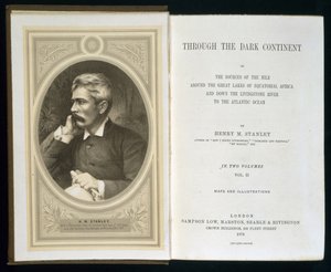 Frontispiece to Through the Dark Continent by Henry M. Stanley, Published 1878