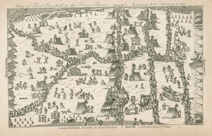 Frost Fair of 1814 by English School