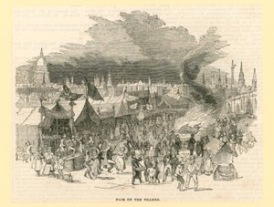 Frost Fair of 1814 by English School