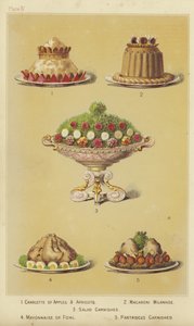 Fruit and Fowl Dishes by English School
