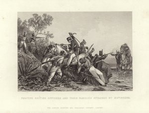 Fugitive British Officers by English School