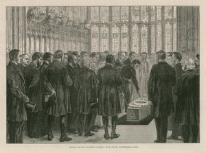 Funeral of Dean Stanley in Henry VII