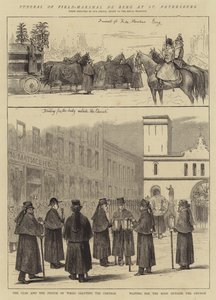Funeral of Field-Marshal de Berg at St Petersburg