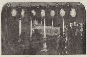 Funeral of the Duke of Wellington by English School