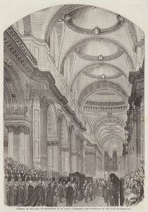 Funeral of the Duke of Wellington in St Paul