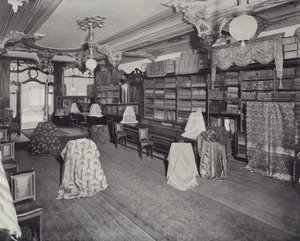 Furnishing Drapery Department, Harrods by English School