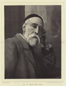 G F Watts, RA by English School