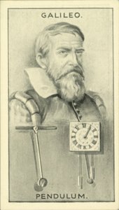 Galileo, Pendulum by English School