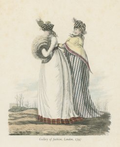 Gallery of Fashion, London, 1797 by English School