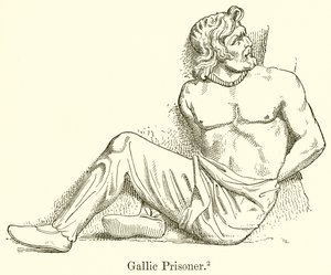 Gallic Prisoner by English School