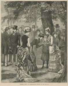 Garden Party at Marlborough House on 23 July 1883