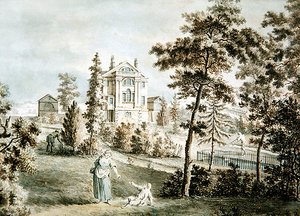 Garden Pavilion in a Park, c.1725 by English School
