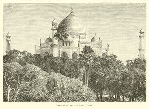 Gardens of the Taj Mahal, Agra