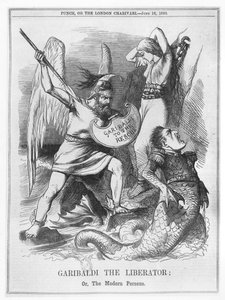 Garibaldi the Liberator, or The Modern Perseus, from 