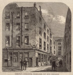 Garraways Coffee House, Change Alley