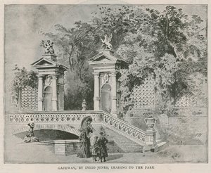 Gateway, by Inigo Jones, Leading to the Park, Holland House