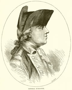 General Burgoyne by English School