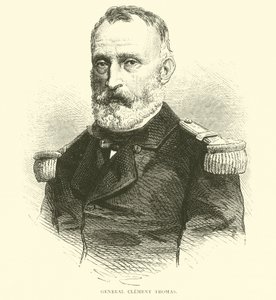 General Clement Thomas, March 1871 by English School
