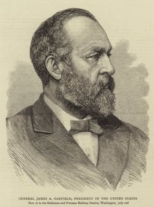 General James A Garfield, President of the United States