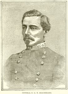 General P. G. T. Beauregard by English School