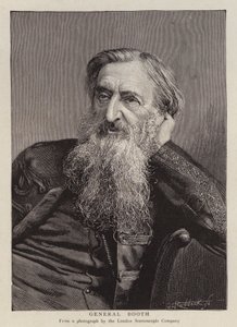 General William Booth, British founder of the Salvation Army