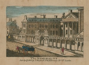 General View of The Admiralty by English School