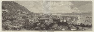General view of Victoria in Hong Kong by English School