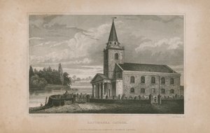 General View of the Battersea Church by English School