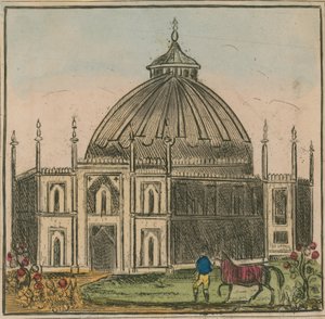 General View of the Brighton Dome by English School