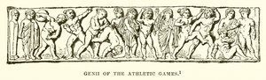 Genii of the Athletic Games by English School
