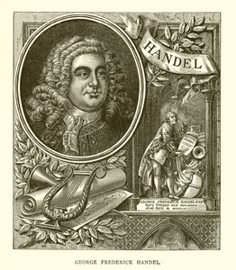 George Frederick Handel by English School