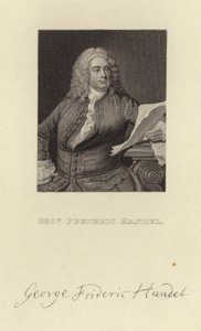 George Frederick Handel by English School