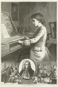 George Frederick Handel by English School