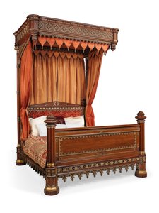 George IV Half-Tester Bed, c.1830 by English School