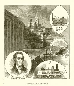 George Stephenson by English School