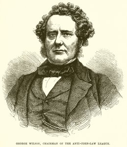 George Wilson, Chairman of the Anti-Corn-Law League by English School