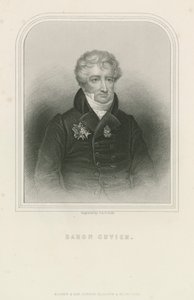 Georges Cuvier, French naturalist and zoologist by English School