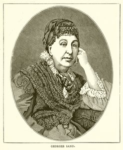 Georges Sand by English School