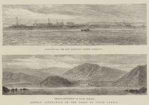German Annexation on the Coast of South Africa by English School