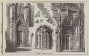 German Church Doorways (engraving)