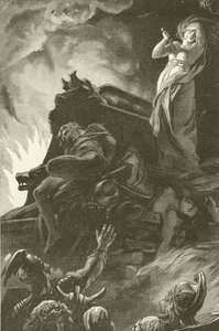 German Funeral Sacrifice by English School