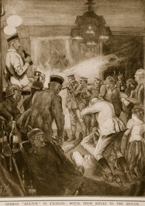 German Kultur in Excelsis: Royal Irish Rifles to the Rescue by English School