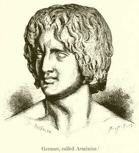 German, Called Arminius by English School