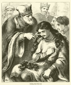 Getting their Hair cut by English School