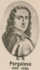 Giovanni Battista Pergolesi by English School