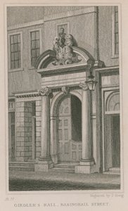 Girdlers Hall, Basinghall Street, London by English School