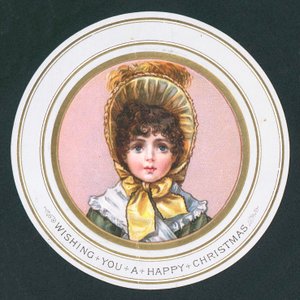 Girl Wearing Bonnet