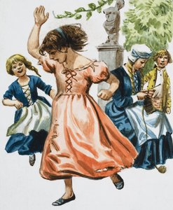 Girls Dancing by English School